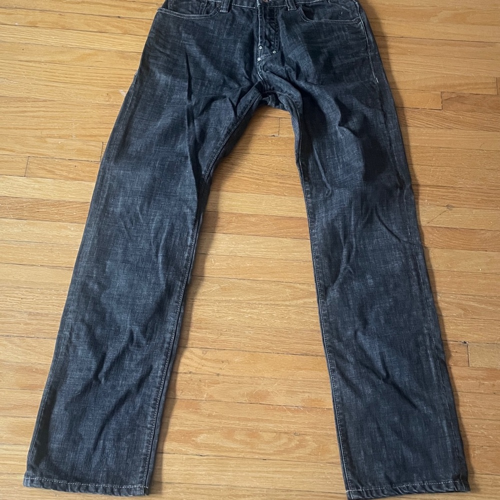 Parasuco Dark Gray Straight Jeans